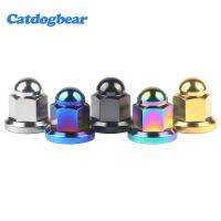 Catdogbear สกรูนอตหัวบานไทเทเนียม4ชิ้น M6X1.0Mm น๊อต M8/M10X1.25Mm หมวกสำหรับจักรยานรถมอเตอร์ไซค์