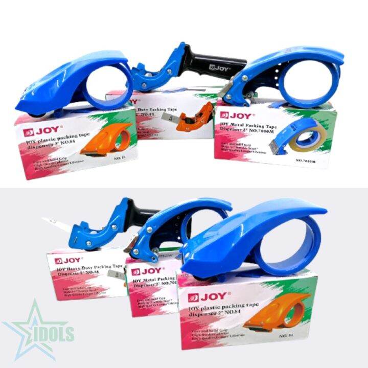 JOY Packaging Tape Dispenser (Metal Plastic Heavy Duty) Lazada PH