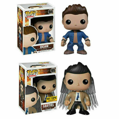 Funko Pop เคสโทรศัพท์ Angel Castiel #95 Dean #94หุ่นของเล่นของขวัญวันคริสต์มาสสำหรับเด็กผู้ชายเด็กผู้หญิง