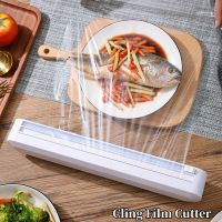 Kitchen Cling With Convenience Cutter Wrap Dispenser Dispenser Storage Film Accessories Plastic Foil Cutter Food Kitchen Fresh