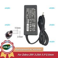 U8l0j55v คุณภาพสูงทดแทน20V 65W AC DC ที่ชาร์จอะแดปเตอร์สำหรับ Zebra GK888T LP2844 TLP2844-Z GC420ที่จ่ายไฟเครื่องพิมพ์ LP2722 GC420d