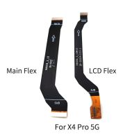 สําหรับ Xiaomi Poco X4 Pro 5G / X4 GT ขั้วต่อเมนบอร์ด USB Board LCD Display Flex Cable อะไหล่ซ่อม