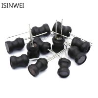 20pcs 6*8mm I-shape Power Inductor Inductance Copper Coil 0608 68UH 100UH 150UH 220UH 330UH 470UH