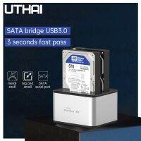 UTHAI Dual-Slot HDD Socking Station 2.5/3.5 inch Universal HDD Dase SATA Dual-Disk USB 3.0 Offline Copy Mobile HDD Enclosure