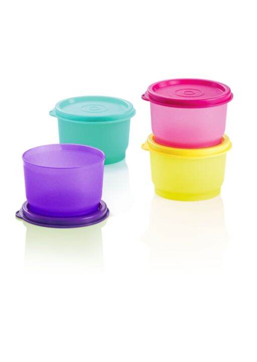 Tupperware Snack Cup set (4) 110ml | Lazada