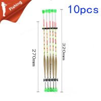 【YF】☢  10Pcs/lot Fishing Wood Balsa Flotteur Peche Shallow Floating Bobbers Float Accessories Tackle