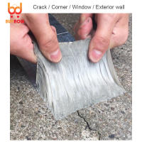 5M 10M Lenght Resistance Waterproof Aluminum Foil Thicken Butyl Waterproof Tape Wall Crack Roof Duct Repair Adhesive Tape