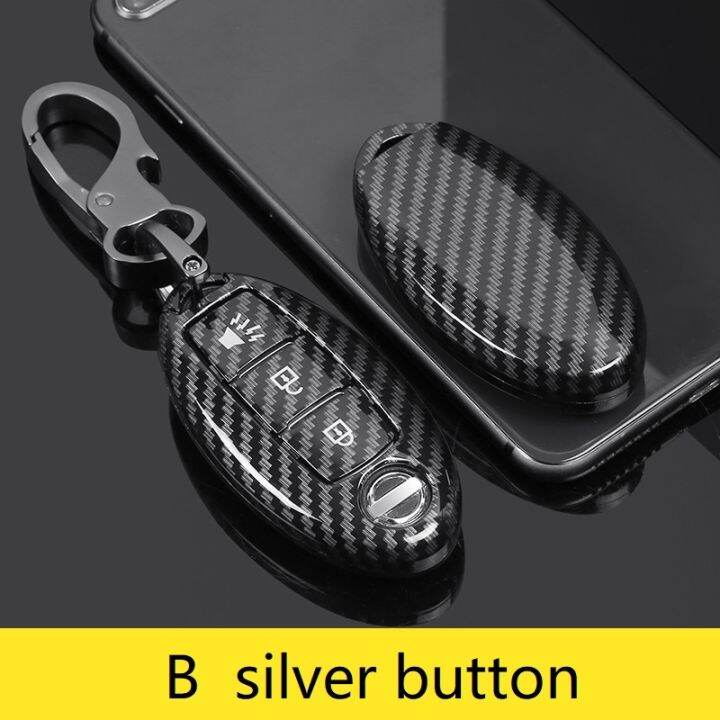 npuh-glossy-carbon-fiber-abs-car-key-case-fob-cover-for-nissan-qashqai-j11-x-trail-t31-t32-kicks-tiida-pathfinder-murano-note-juke