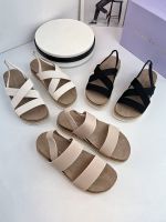 The United States withdraws the expensive source list [factory blood loss] hemp rope thick-soled fisherman shoes large size white elastic cork sandals women 【QYUE】