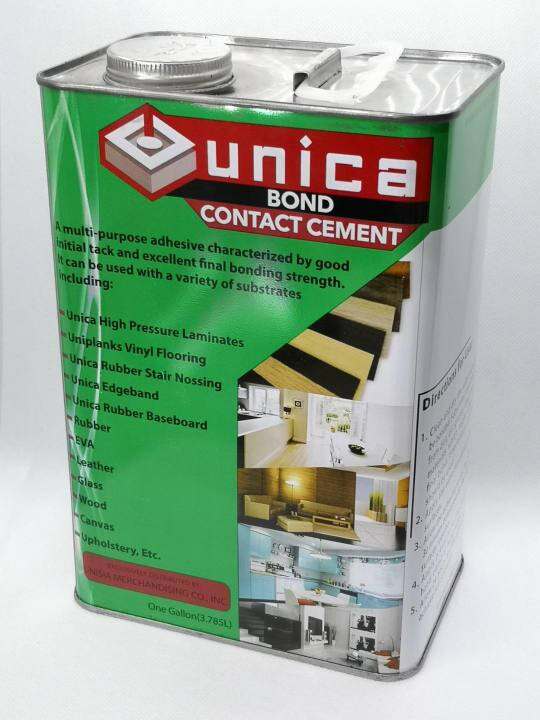 Unica Bond Contact Cement 1 gallon ( Multipurpose Adhesive ) Lazada PH