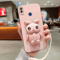 เคสนิ่มชุบ6D สำหรับ Huawei Y Max เคสโทรศัพท์ซิลิโคน YMax Huawei เคสโทรศัพท์รูปกระต่ายการ์ตูน