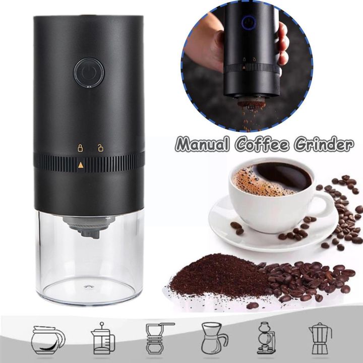 hot-new-เครื่องบดกาแฟไฟฟ้าประเภท-crechargeable-grinding-beans-เครื่องบดกาแฟ-grindercore-l3p5