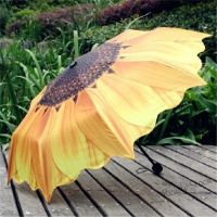 【hot sale】 卍 B53 Sunflower Umbrella Folding Parasol Travel Protection Anti UV/Rain/Sun Umbrella