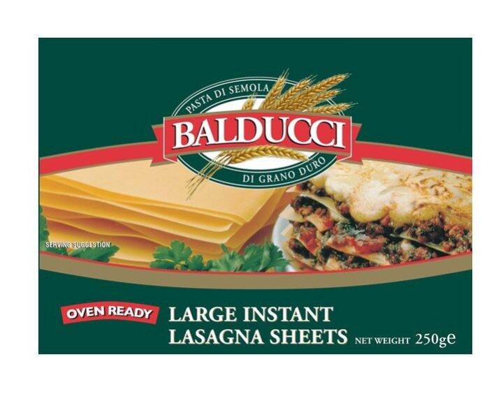 Balducci Large Instant Lasagna Pasta Sheets From Australia (250G