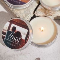 haaf scented soy wax candle เทียนหอมไขถั่วเหลือง กลิ่น when in doubt, chill out ผ่อนคลาย ตลับพกพาสะดวก ขนาด 60g