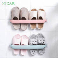 NJCAR H593 ราวตากผ้าเช็ดตัวบาร์เดี่ยว ที่แขวนผ้าขนหนู ราวตากผ้า ที่ตากผ้า อเนกประสงค์ติดผนัง (ไม่ต้องเจาะรู)