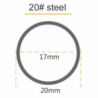 เหล็กคาร์บอนไร้รอยต่อท่อเหล็ก OD 19Mm ID 11Mm ถึง15Mm/ท่อกลมกลวงแม่นยำ/ขัดท่อน้ำป้องกันการระเบิด