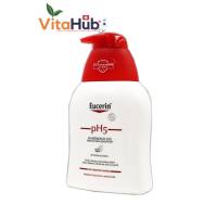 EUCERIN pH5 HANDWASH OIL 250ML ผลิตภัณฑ์ล้างทำความสะอาดมือย่างอ่อนโยน ยูเซอริน 1 ขวด