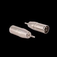 3.5mm Jake Stereo Male Plug Connector to Microphone XLR Audio 3Pin Jack Speaker XLR male for HDTV DVD Cables