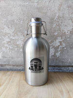 WAS Growler 2L Stainless steel Food grade วอส โกรเลอร์ 2 ลิตร ขวดแสตนเลส