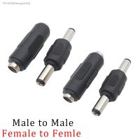 ℡◐∋ 1/2/5Pair 5.5x2.1mm DC Power Double Head Conversion DC Male to Male Plug/Female to Female Jack Connector For LED CCTV Camera