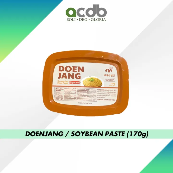 DOENJANG / KOREAN SOY BEAN PASTE (170g) Best for spicy tofu soup