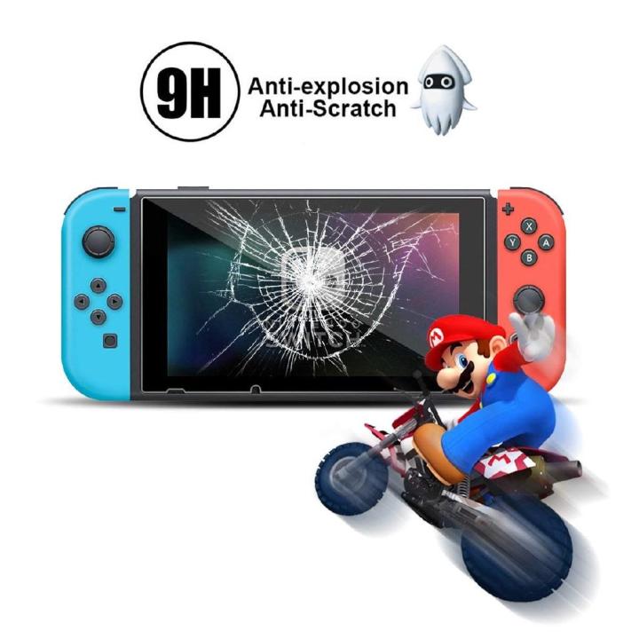 nintendo-switchตัวป้องกันหน้าจอhd-9h-กระจกนิรภัยใส