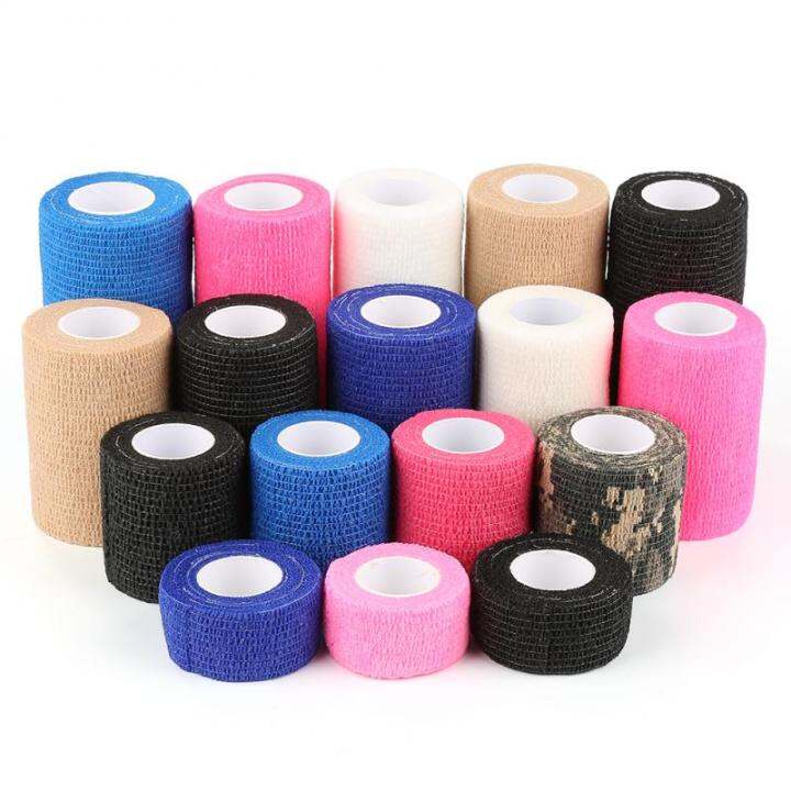 bandage-durable-treatment-gauze-tape-elastic-camping-tape-first-aid-waterproof-outdoor-self-adhesive-adhesives-tape