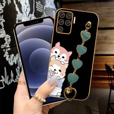 CLE Shockproof Phone Case Compatible For OPPO A94 F19 PRO A94 4G RENO 5F A93 5G REALME 2 PRO REALME U1 A72 5G A95 5G Soft Back Cover Thickened Drop-Resistant Cover