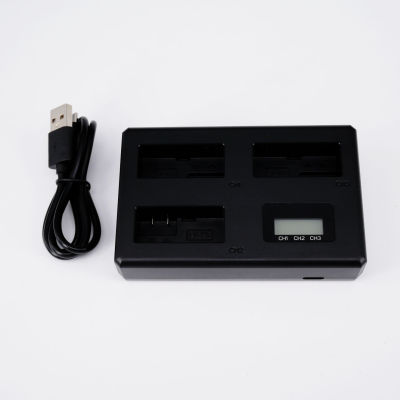 LP-E8 Triple 3 USB Battery Charger with cable for Canon EOS 550D 600D 650D 700D