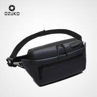 OZUKO Waterproof Men Waist Bag Fanny Pack Shoulder Belt Bag Male Phone Pouch Bags Travel Waist Pack Small Running Sport Bolso