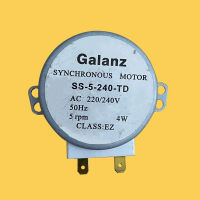 SS-5-240-TD AC220-240V 5RPM Micro Turntable Synchronous Tray Motor Microwave Oven Accessories Spares Parts