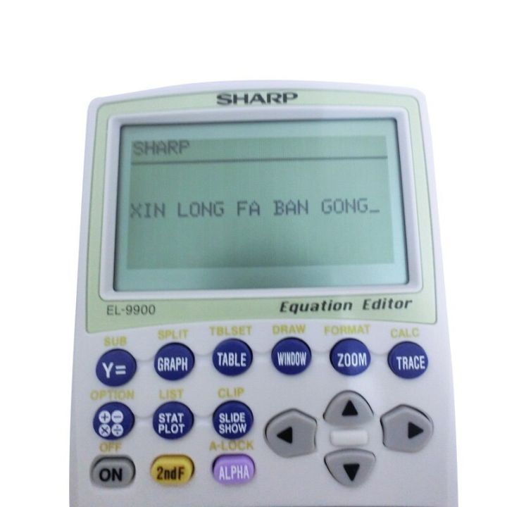 sharp-el-9900w-graphing-calculator-financial-calculation-chart-function-logic-drawing-calculator