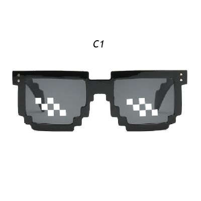 COD Spoof Polygonal Sunglasses Mosaic SunGlass