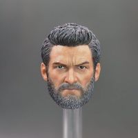 Wholesale 1/6 Soldier Head Carving Wolverine 3 No Neck Head Carving Wolf Uncle Logan Hugh Jackman Spot