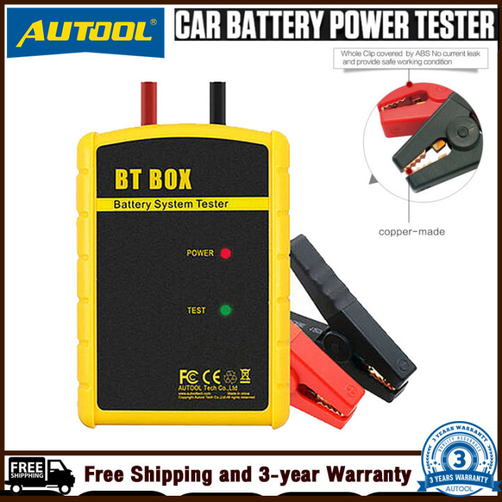 Autool Bt Box Bluetooth Car Diagnostic Battery System Tester Analyzer