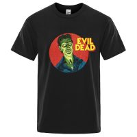 Chemistry Lab Evil Dead Horror Men Clothing Creativity Loose T Shirt Breathable Tee Cotton Mens Gildan