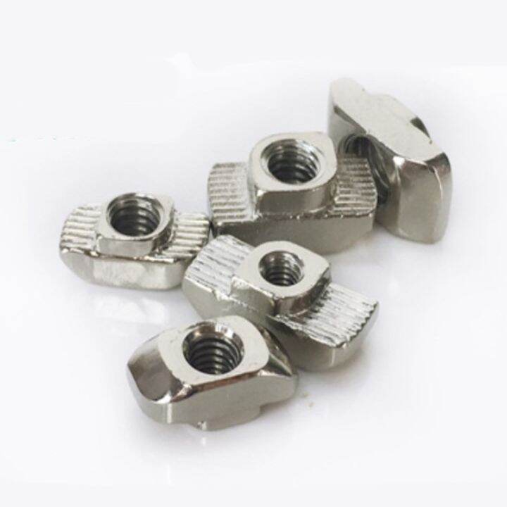 10-100pcs-m3-m4-m5-m6-m8-t-nut-t-nut-hammer-drop-in-sliding-nut-fasten-1515-2020-2525-3030-4040-4545-eu-aluminum-extrusion