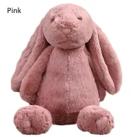 [SG In Stock] Cute Bunny Rabbit Soft Plush Toy Stuffed Farm Animals Doll Baby Kids Present GiftTH