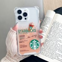 Strabucks และเคสโทรศัพท์มือถือแมวสีดำสำหรับ iPhone 14 Pro Max 13 Pro Max ฝาหลังโทรศัพท์ซิลิโคนนิ่มสำหรับ iPhone 12 Pro Max 11