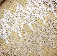 1 Yard/Lot 13 ซม.คุณภาพสูง Beige สีขาวลูกไม้ Trim น้ำเย็บปักถักร้อยผ้าฝ้ายลูกไม้ DIY ลูกไม้ผ้าเสื้อผ้าอุปกรณ์เสริม-HVA STORE