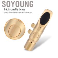 Soyoung Eb Alto Sax Sax 6C ปากเป่าพร้อมหมวก2 * Pads Instruments Accessories