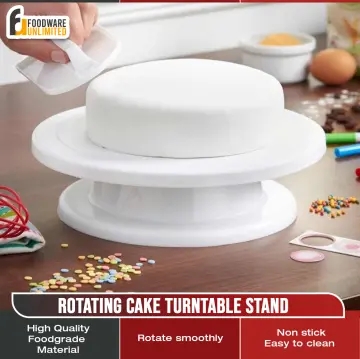 Rotating Cake Stand Rotating Cake Turntable Anti Skid Round