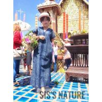 Karen maxi dress | เดรสยาวเขียนเทียนแท้ ผ้าฝ้าย100%