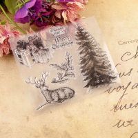 Christmas Tree Silicone Clear Seal Stamp DIY Scrapbooking Embossing Photo Album Decorative Paper Card Craft Art Handmade Gift