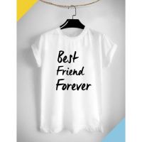 เสื้อยืดสกรีนลายเพื่อน Best Friend Forever