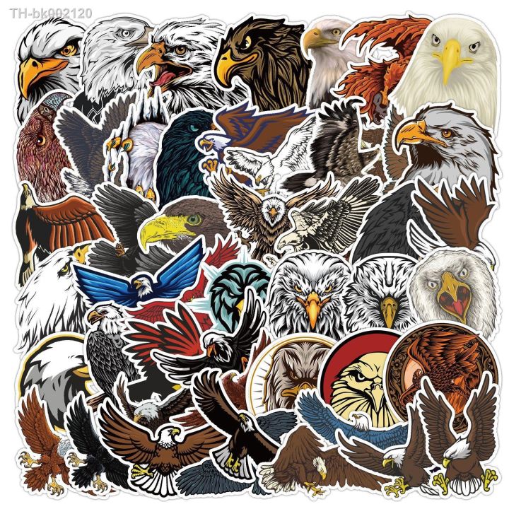 50pcs-eagle-stickers-for-wall-scrapbook-laptop-removable-waterproof