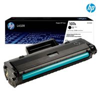 HP 107A ตลับหมึกโทนเนอร์ สีดำ ของแท้ Black Original LaserJet Toner Cartridge (W1107A)