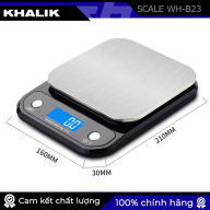 Cân nhà bếp điện tử KHALIK WH-B23 10KG 5kg, cân chính xác màn hình LCD thumbnail