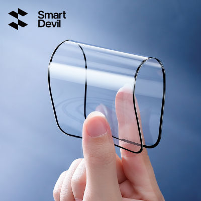 SmartDevil ปกป้องหน้าจอสำหรับเซรามิค Microcrystalline iPhone 14 Pro Max 14 Plus iPhone 13 Pro 14Promax แบบเต็มหน้าจอ HD ฟิล์มกระจกเทมเปอร์ป้องกันแสงสีฟ้าป้องกันการระเบิดด้วยลายนิ้วมือ